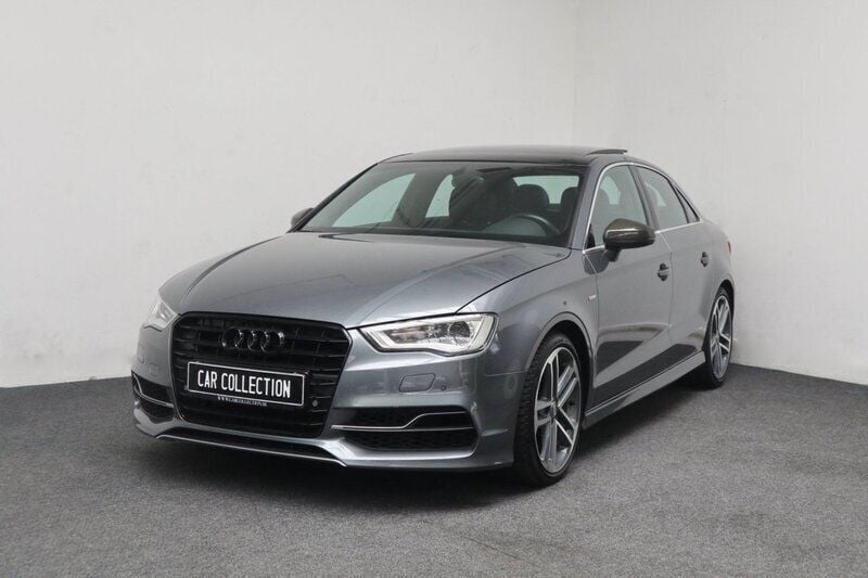 Mörkgrå Begagnad 2015 Audi S3 Sedan | 259 900 kr (Bra pris) - Bild 1/4