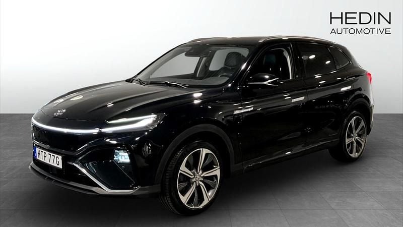 Svart (black) Begagnad 2021 MG Marvel R Luxury SUV | 269 900 kr - Bild 1/4