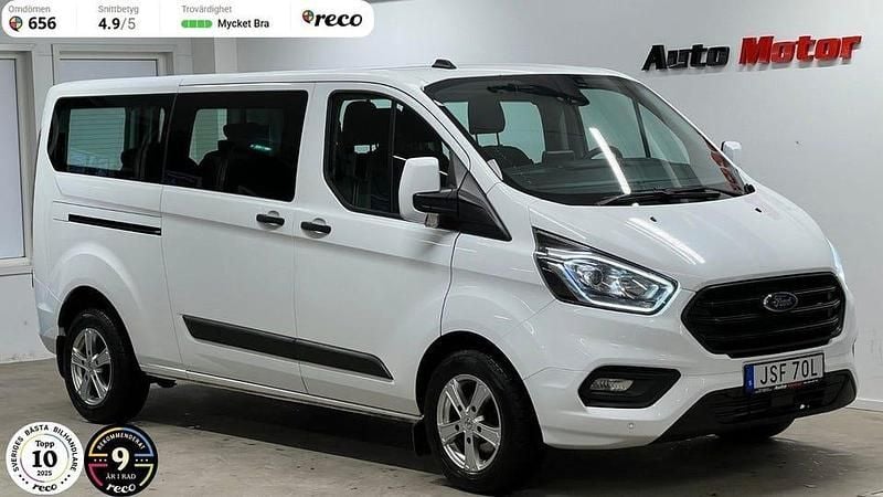 Begagnad Ford Transit Custom 131 HK (96 kW) 2021 Vit Kombi
