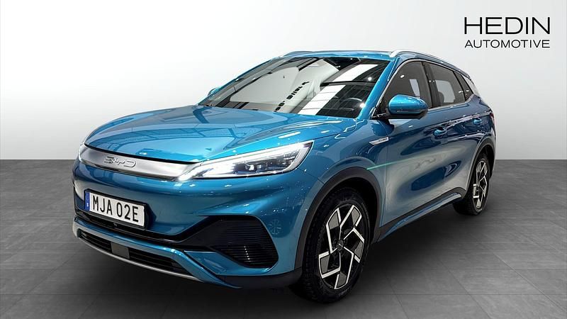 Blå Begagnad 2022 BYD Atto 3 Design SUV | 289 900 kr (Lite dyr) - Bild 1/4