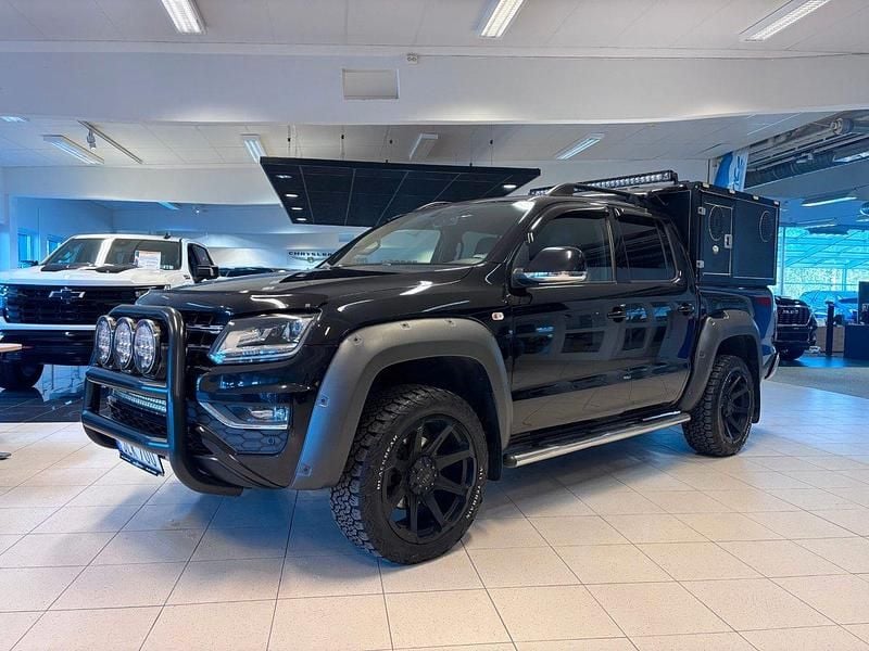Svart Begagnad 2019 VW Amarok Aventura Pickup | 548 750 kr - Bild 1/4