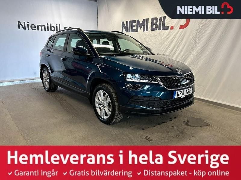 Blå Begagnad 2019 Skoda Karoq Style SUV | 299 900 kr (Marknadspris) - Bild 1/3