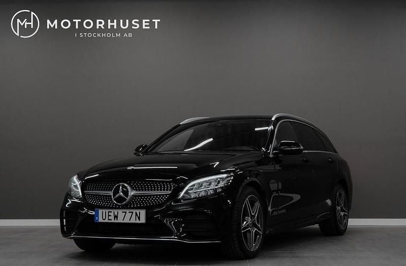Svart Begagnad 2019 Mercedes C200 | 199 901 kr (Marknadspris) - Bild 1/4