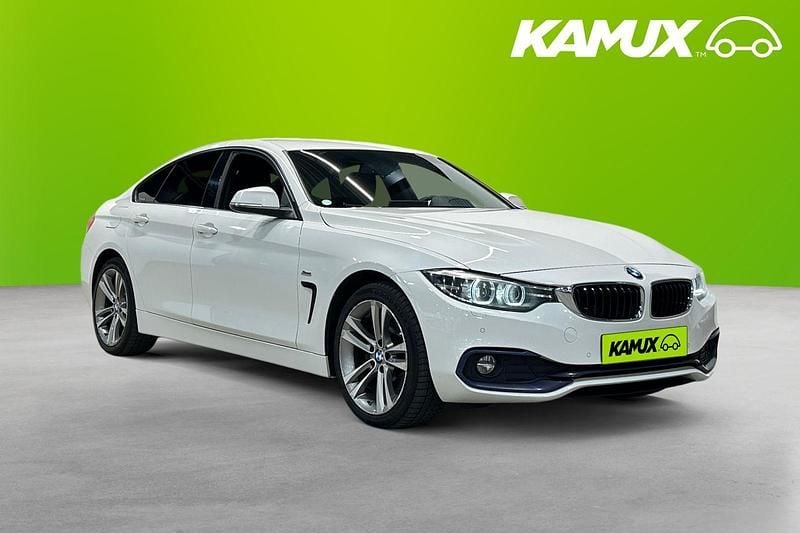 Vit Begagnad 2018 BMW 420 Gran Coupé Sportkupé | 199 900 kr - Bild 1/3
