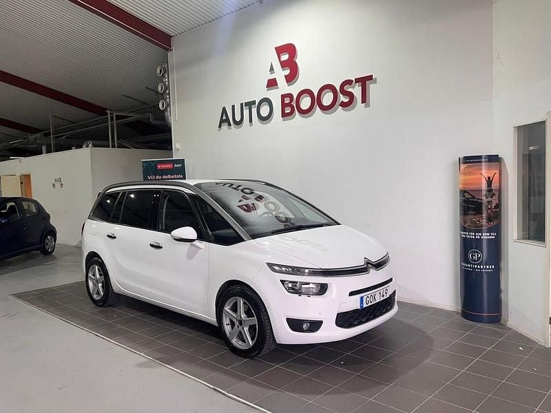 Vit Begagnad 2014 Citroën Grand C4 Picasso Minibuss | 90 999 kr (Marknadspris) - Bild 1/4