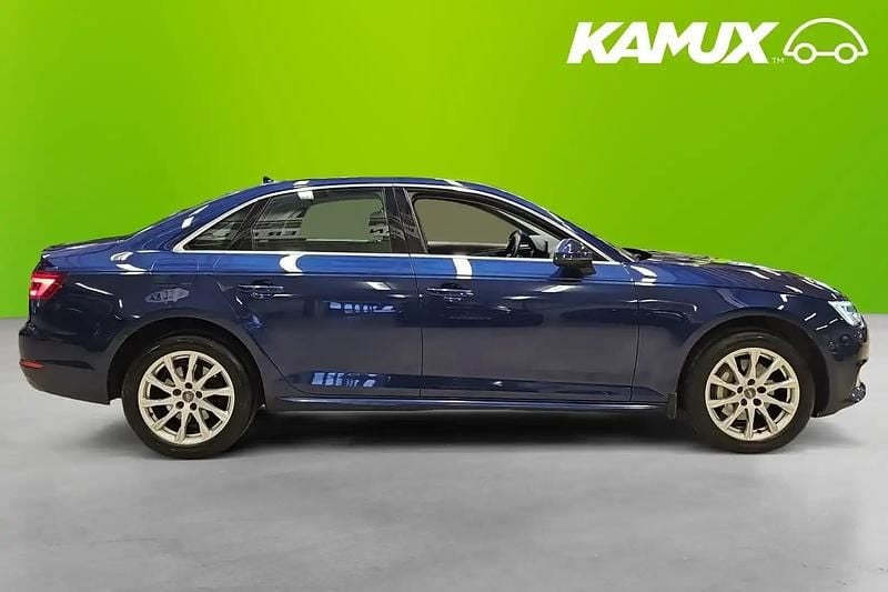 Begagnad Audi A4 190 HK (139 kW) 2018 Blå Sedan