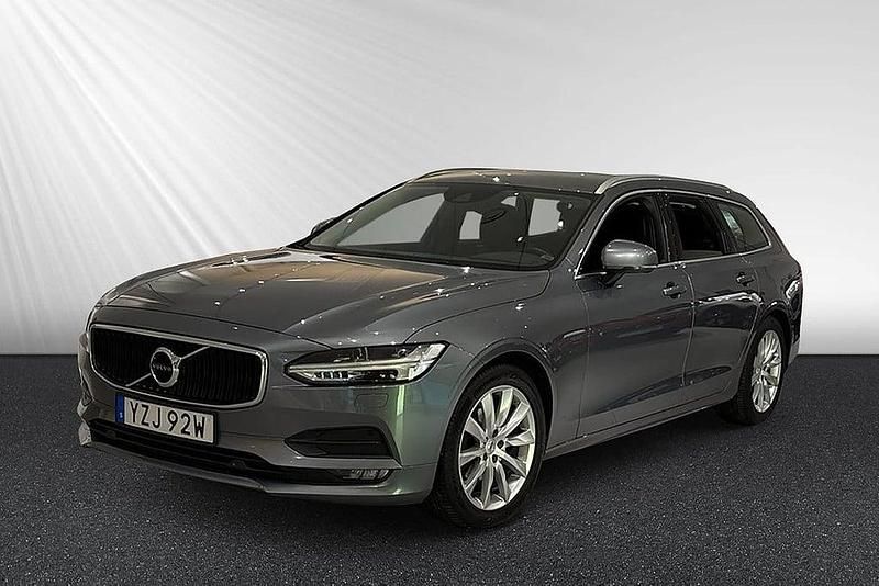 Grå Begagnad 2019 Volvo V90 Momentum Kombi | 259 900 kr (Marknadspris) - Bild 1/4