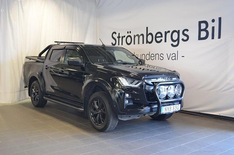 Svart Begagnad 2021 Isuzu D-Max Pickup | 489 000 kr (Marknadspris) - Bild 1/4