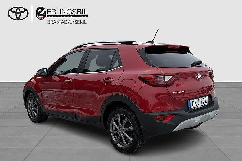 Begagnad Kia Stonic Advance 120 HK (88 kW) 2019 Röd SUV
