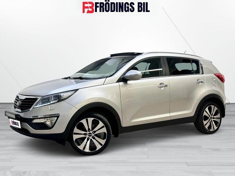 Grå Begagnad 2013 Kia Sportage SUV | 84 900 kr (Marknadspris) - Bild 1/4