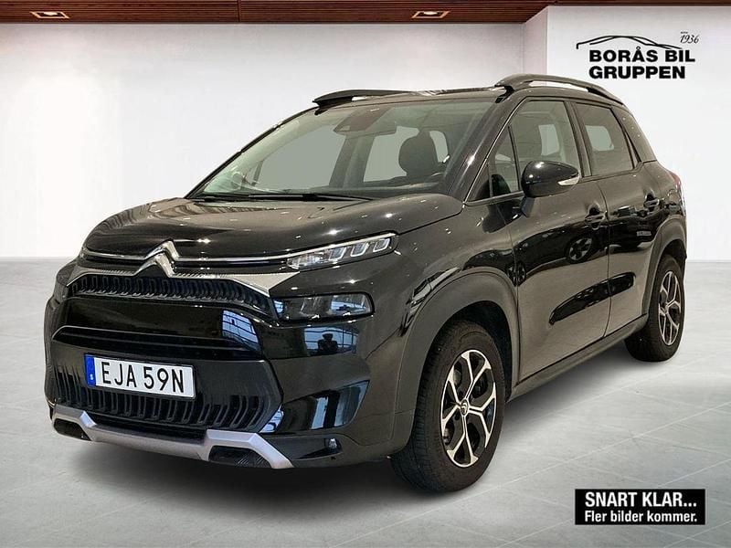 Svart Begagnad 2024 Citroën C3 Aircross PureTech SUV | 189 000 kr (Bra pris) - Bild 1/2