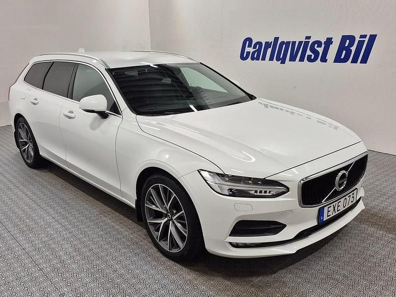 Begagnad Volvo V90 190 HK (139 kW) 2018 Vit Kombi