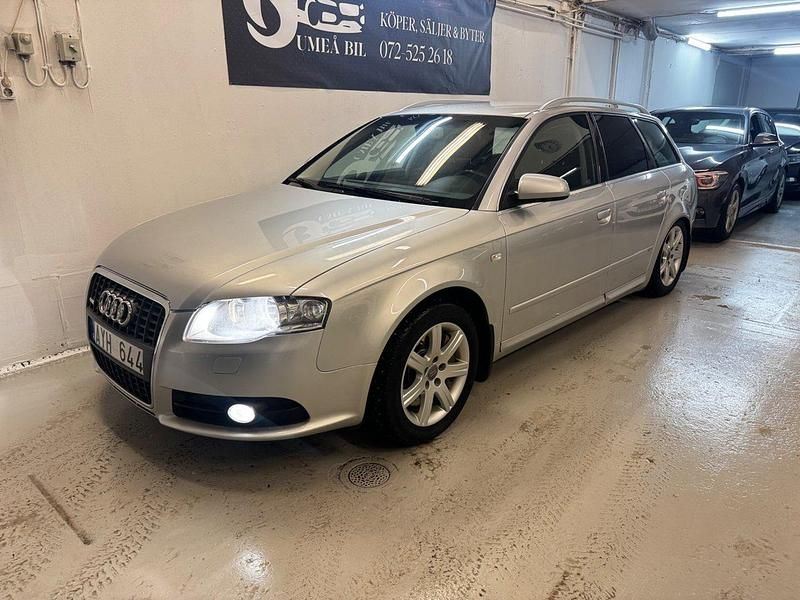 Silver Begagnad 2007 Audi A4 Comfort Kombi | 39 900 kr (Marknadspris) - Bild 1/4