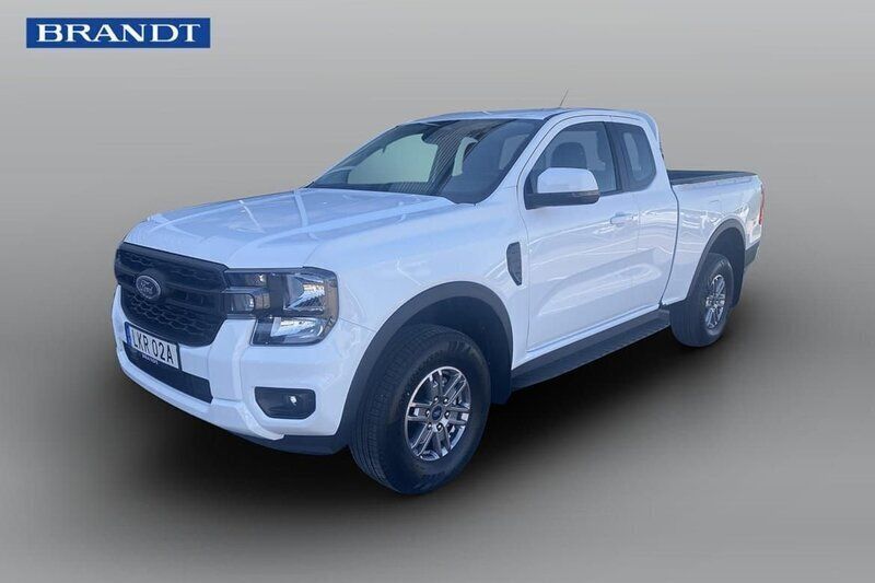 Vit Ny 2024 Ford Ranger XLT Pickup | 498 750 kr (Marknadspris) - Bild 1/4