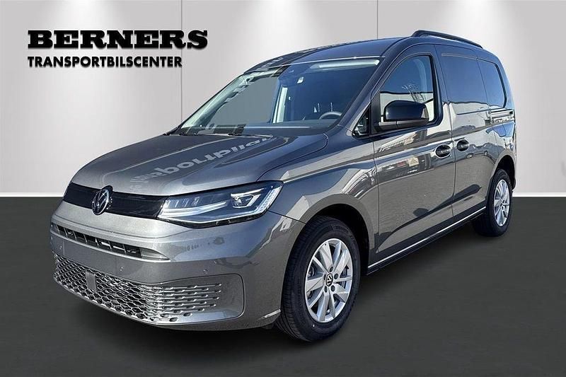 Grå Ny 2025 VW Caddy Minibuss | 464 625 kr (Lite dyr) - Bild 1/4