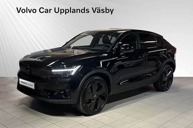 Svart Ny 2024 Volvo EC40 Single Motor Extended Range SUV | 564 900 kr (Lite dyr) - Bild 1/2