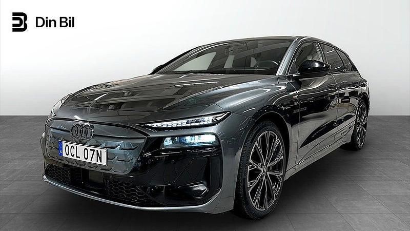 Daytonagrå pärleffekt Begagnad 2025 Audi A6 e-tron S-Line Kombi | 839 000 kr (Superpris) - Bild 1/4