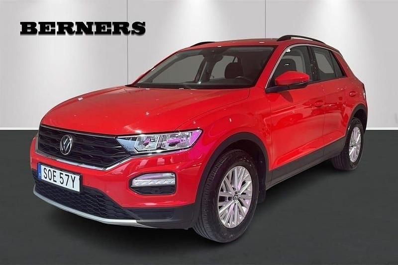 Röd Begagnad 2022 VW T-Roc SUV | 209 900 kr (Marknadspris) - Bild 1/4