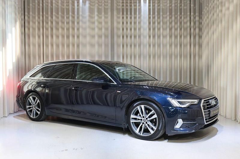 Blå Begagnad 2019 Audi A6 S-Line Kombi | 319 900 kr (Marknadspris) - Bild 1/4