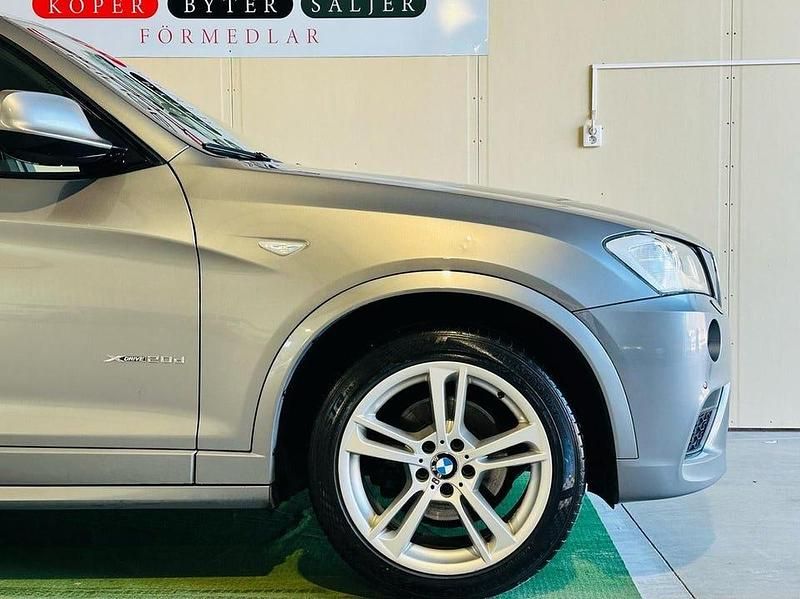 Begagnad BMW X3 M Sport 184 HK (135 kW) 2013 Grå SUV