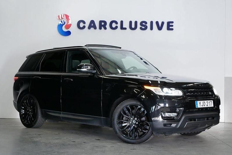 Svart Begagnad 2017 Land Rover Range Rover Sport HSE SUV | 239 900 kr (Bra pris) - Bild 1/4
