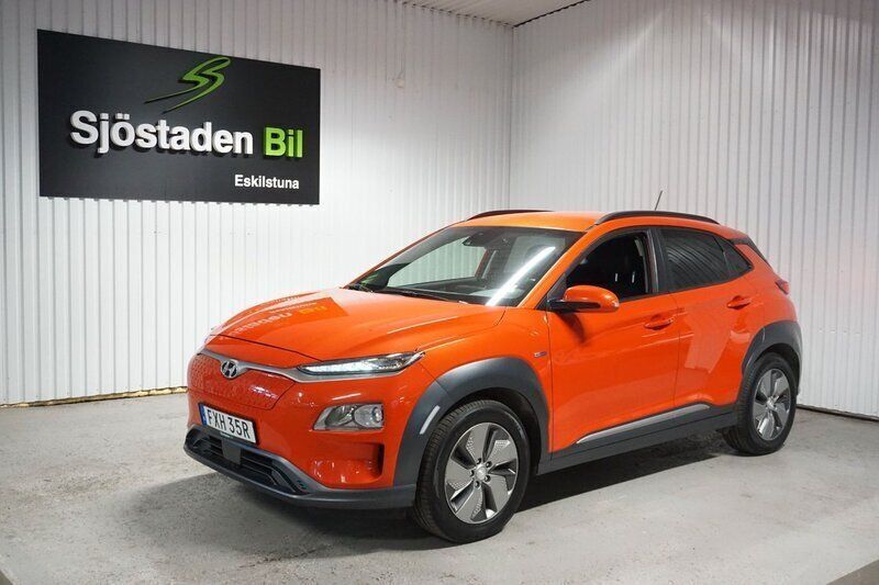 Orange Begagnad 2019 Hyundai Kona Trend SUV | 189 800 kr (Marknadspris) - Bild 1/4