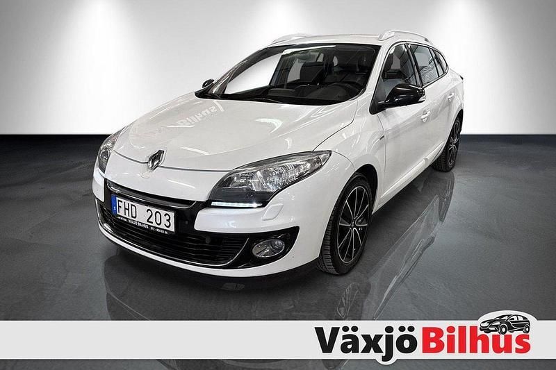 Vit Begagnad 2012 Renault Mégane GrandTour Bose Edition Kombi | 77 900 kr (Dyr) - Bild 1/4