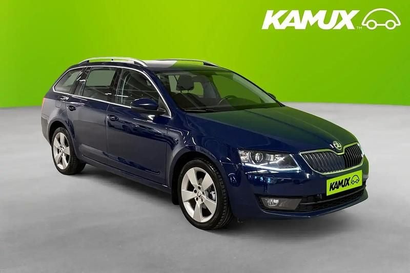 Blå Begagnad 2014 Skoda Octavia Business Line Kombi | 99 900 kr (Marknadspris) - Bild 1/4