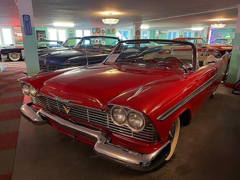 Begagnad Plymouth Belvedere 224 HK (164 kW) 1958 Röd Cab