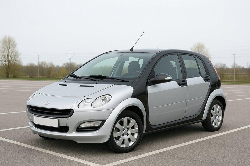 Silver Begagnad 2005 Smart ForFour Halvkombi | 22 000 kr - Bild 1/1