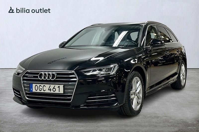 Svart Begagnad 2016 Audi A4 Proline Kombi | 209 900 kr (Marknadspris) - Bild 1/4