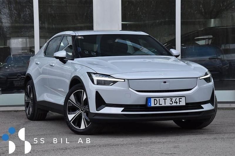 Silver Begagnad 2023 Polestar 2 Plus Halvkombi | 394 900 kr (Lite dyr) - Bild 1/3