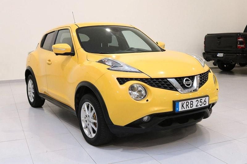 Gul Begagnad 2014 Nissan Juke 360º SUV | 89 900 kr (Lite dyr) - Bild 1/4