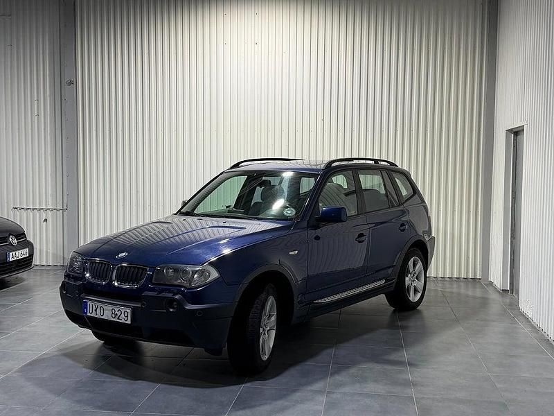 Blå Begagnad 2004 BMW X3 SUV | 59 900 kr (Marknadspris) - Bild 1/4