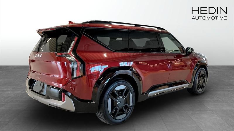 Ny Kia EV9 GT-Line 283 kW (385 HK) 2025 Röd (red) SUV