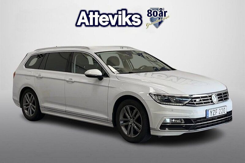 Vit Begagnad 2017 VW Passat GT Kombi | 199 900 kr (Marknadspris) - Bild 1/4