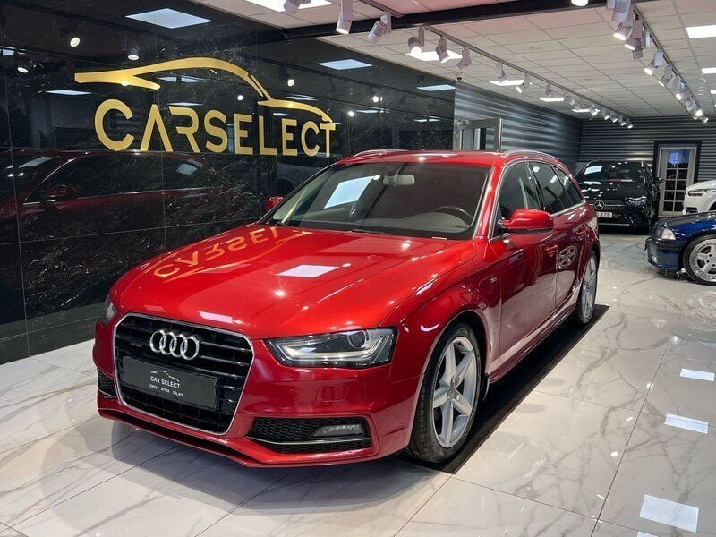 Röd Begagnad 2015 Audi A4 S-Line Kombi | 169 000 kr (Marknadspris) - Bild 1/4