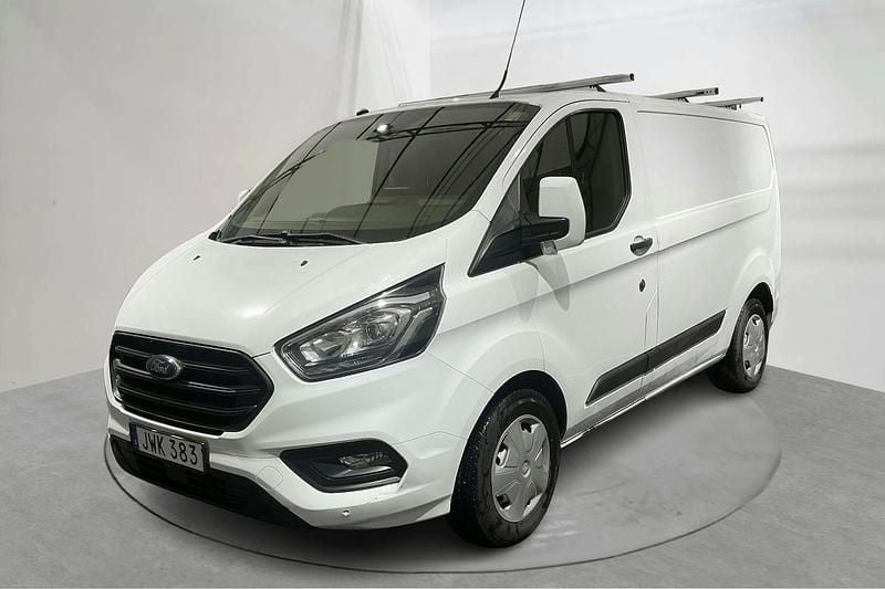 Vit Begagnad 2019 Ford Transit Custom | 119 000 kr (Bra pris) - Bild 1/4