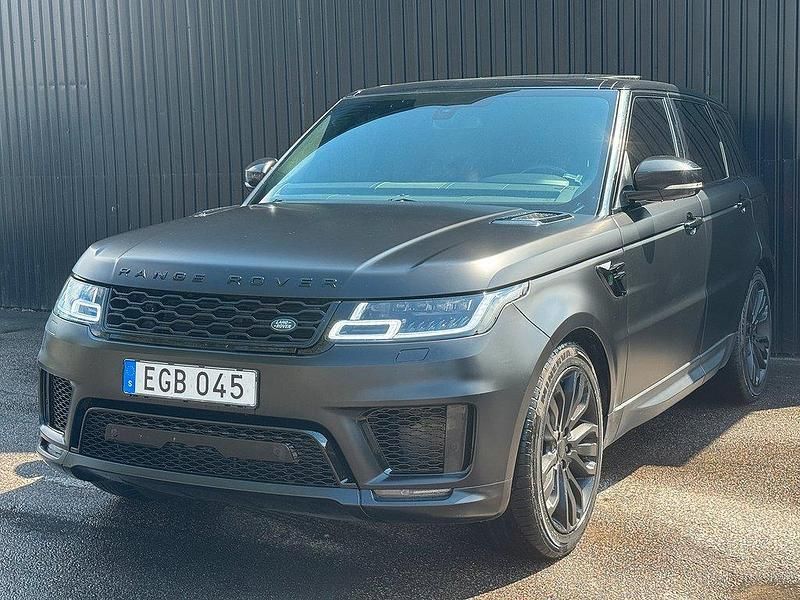 Svart Begagnad 2016 Land Rover Range Rover Sport SUV | 449 700 kr - Bild 1/4