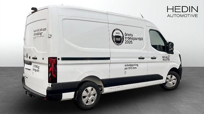 Ny Renault Master 2025 Vit Pickup