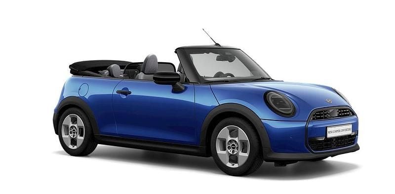 Ny Mini Cooper Cabriolet 163 HK (119 kW) 2025 Blå Cab
