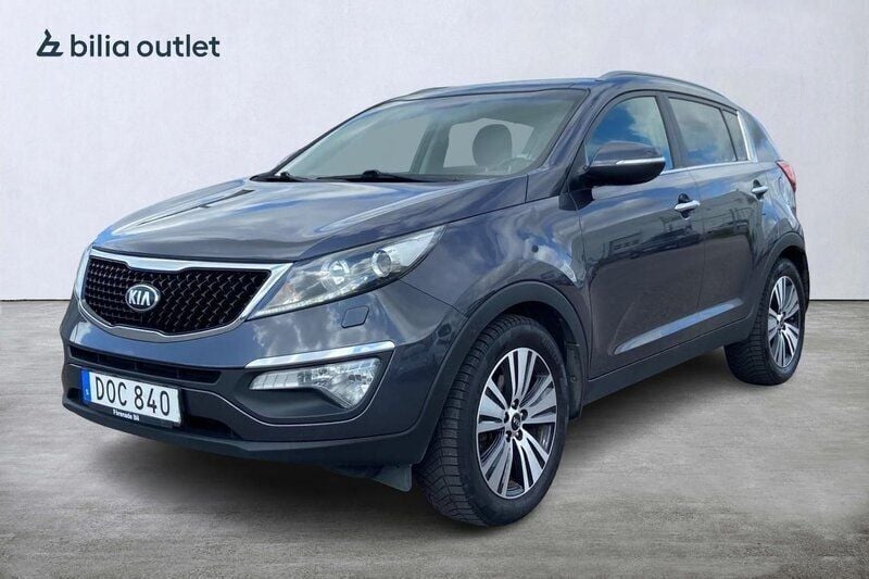 Grå Begagnad 2014 Kia Sportage SUV | 55 000 kr (Superpris) - Bild 1/3