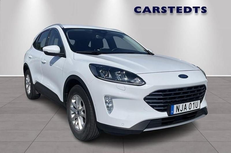 Vit Begagnad 2022 Ford Kuga Business Edition SUV | 299 600 kr (Marknadspris) - Bild 1/4