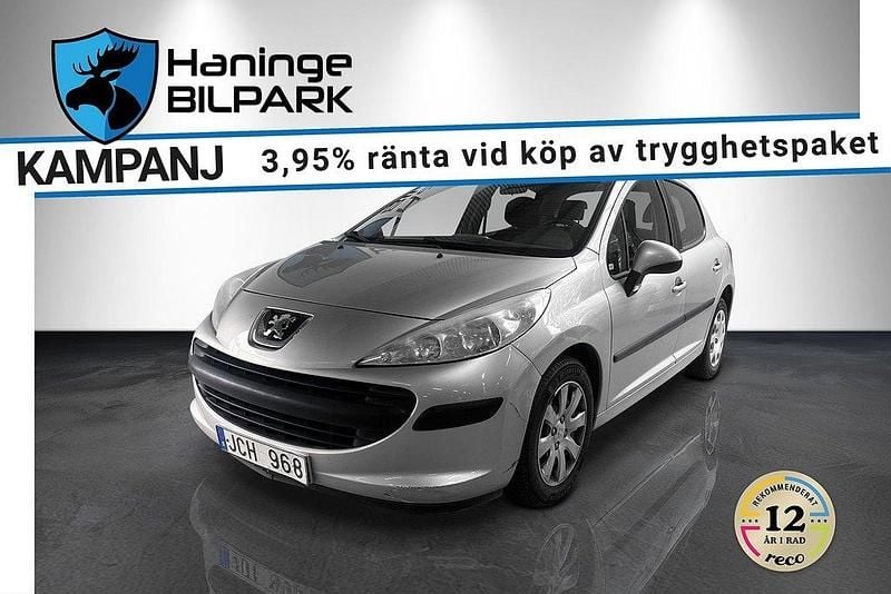 Grå Begagnad 2008 Peugeot 207 Halvkombi | 19 995 kr (Bra pris) - Bild 1/2