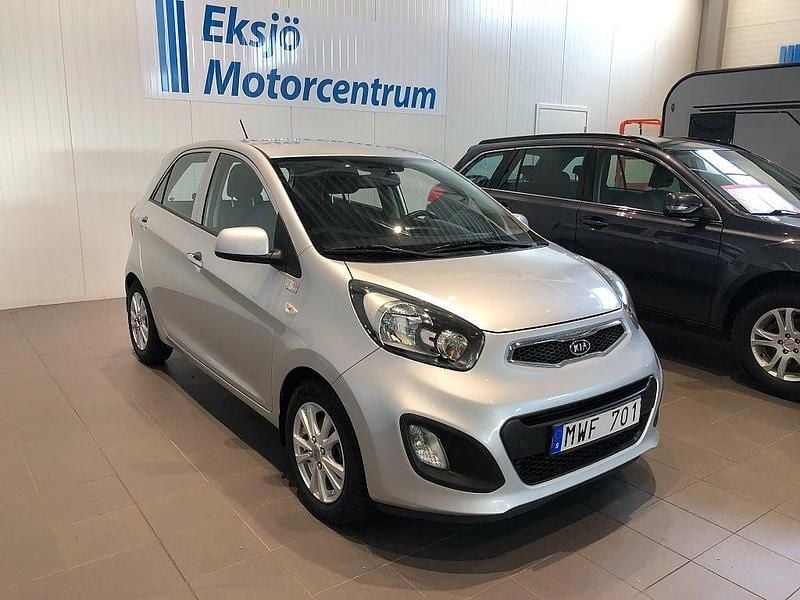 Begagnad Kia Picanto 68 HK (50 kW) 2012 Grå metallic Halvkombi