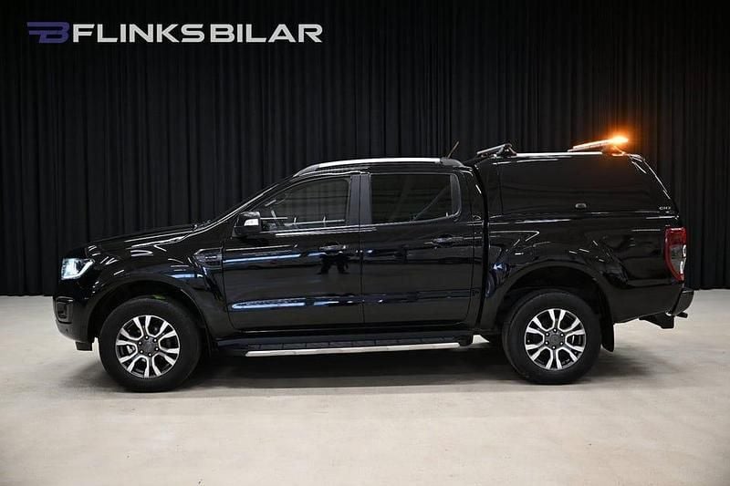 Begagnad Ford Ranger Wildtrack 214 HK (157 kW) 2022 Svart metallic Pickup