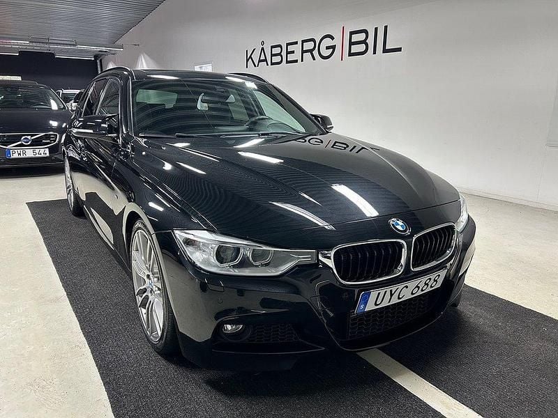 Svart Begagnad 2015 BMW 335 M Sport Kombi | 279 900 kr (Marknadspris) - Bild 1/4