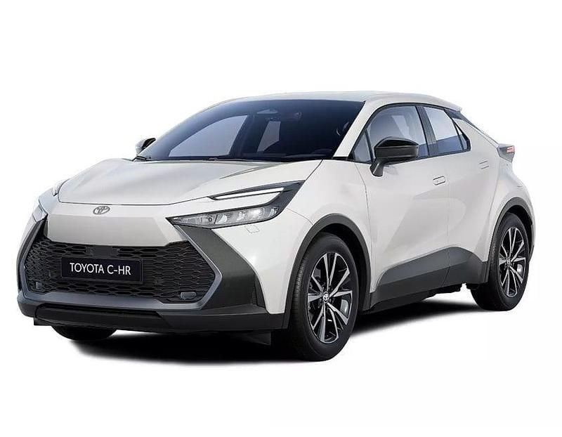 Vit Begagnad 2024 Toyota C-HR Style SUV | 424 900 kr (Marknadspris) - Bild 1/4