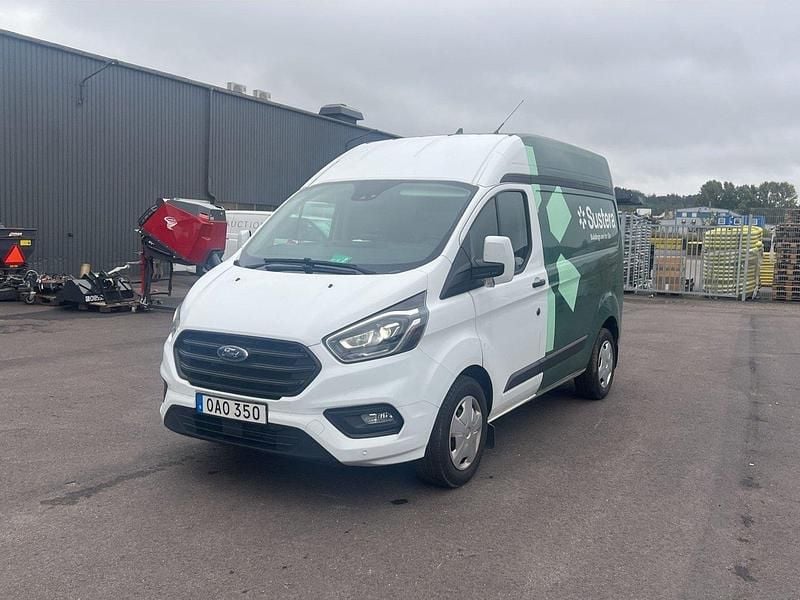 Vit Begagnad 2022 Ford Transit Custom Van | 224 000 kr - Bild 1/4