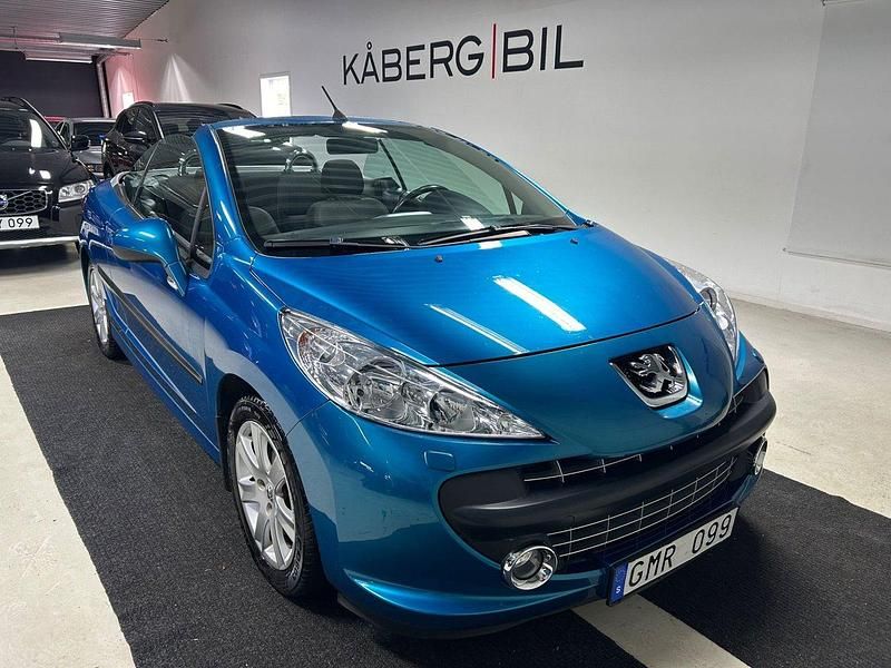 Blå Begagnad 2007 Peugeot 207 CC Cab | 39 900 kr (Marknadspris) - Bild 1/4